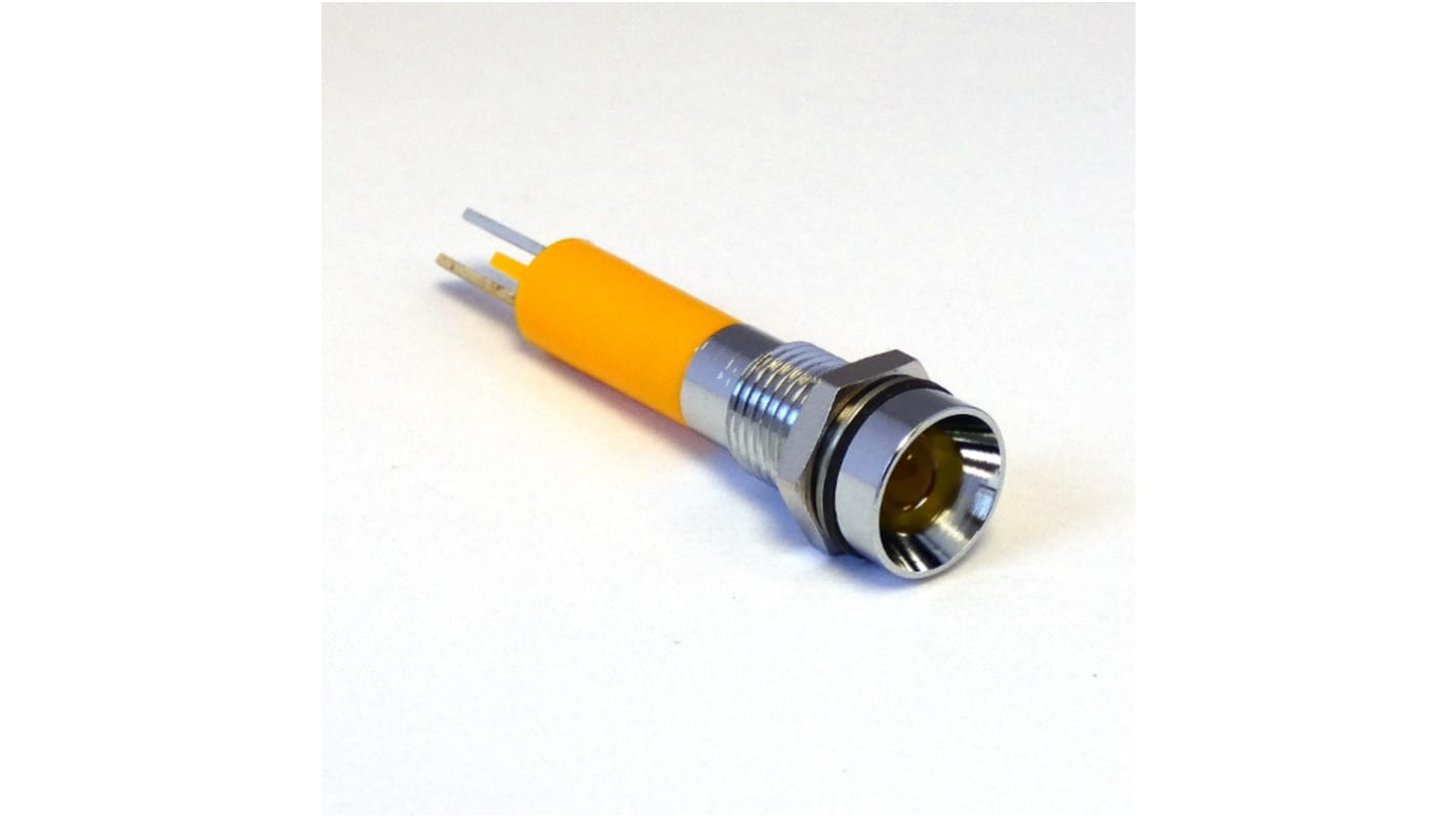 CML Innovative Technologies 面板指示灯, Φ8mm安装孔, 焊片端接, IP67