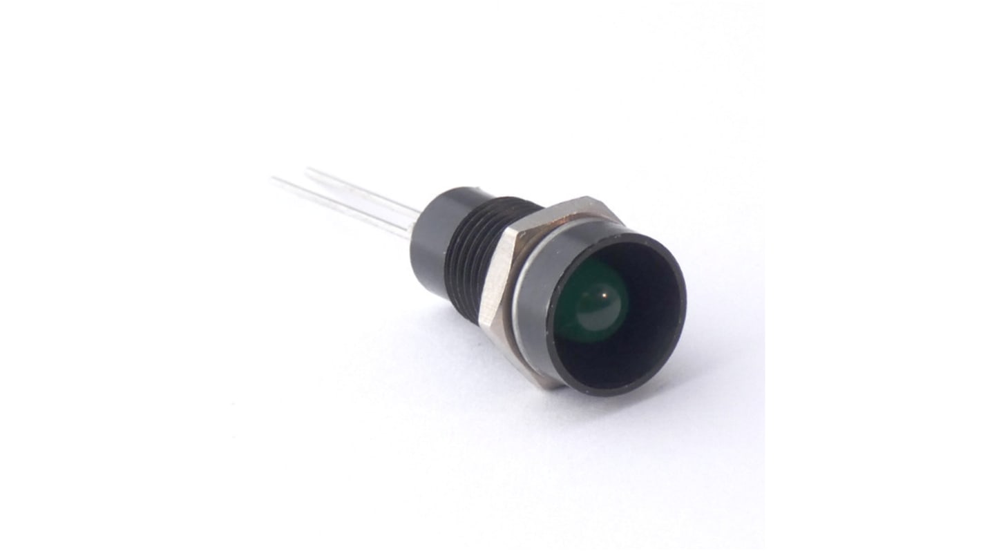 CML Innovative Technologies Panel Mount Indicator, 8mm Mounting Hole Size, Lead Wires Termination, IP40