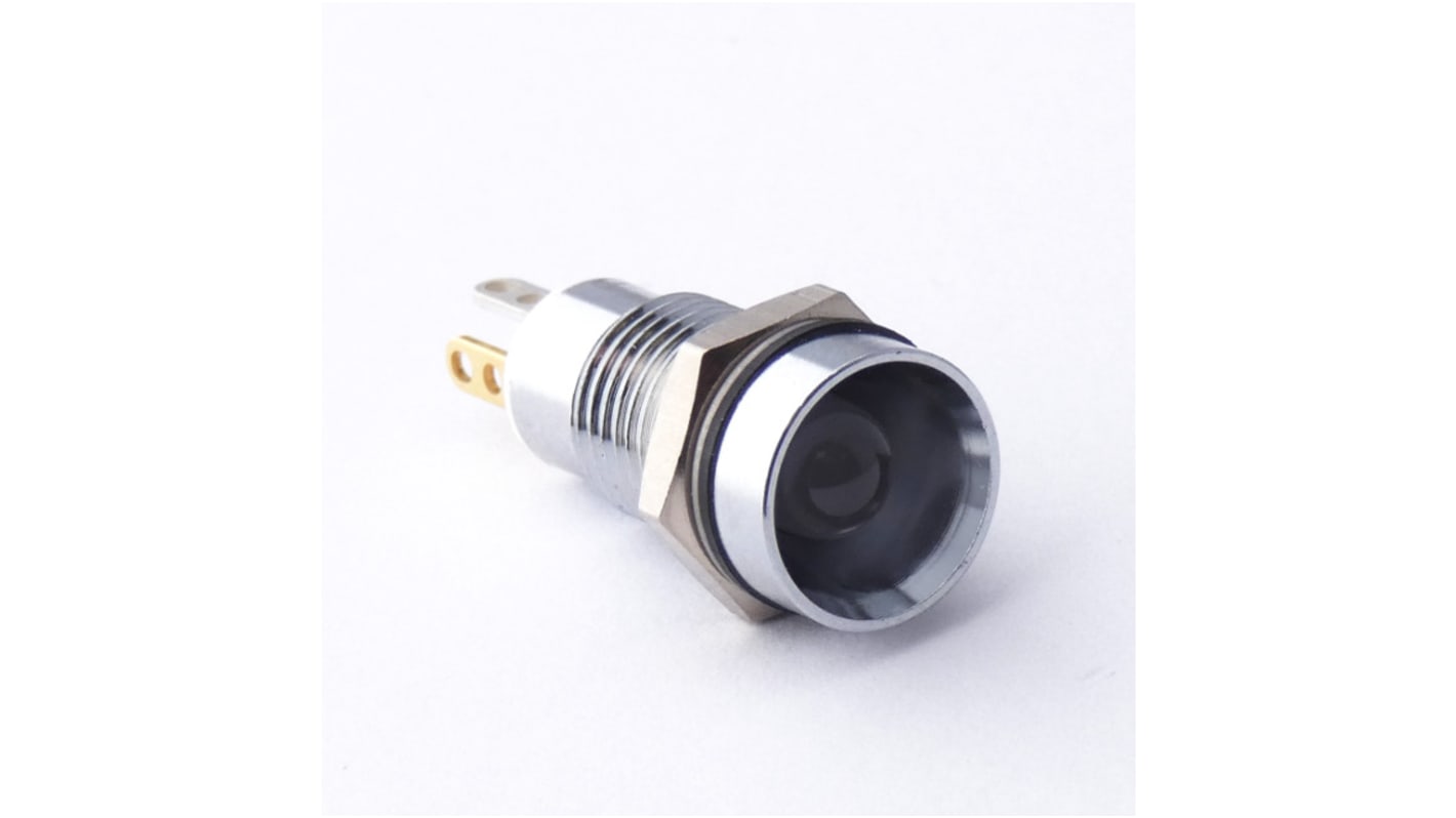 CML Innovative Technologies 1913X Series Green, Red, Yellow Panel Mount Indicator, 2.1/2.2/2.2V, 8mm Mounting Hole