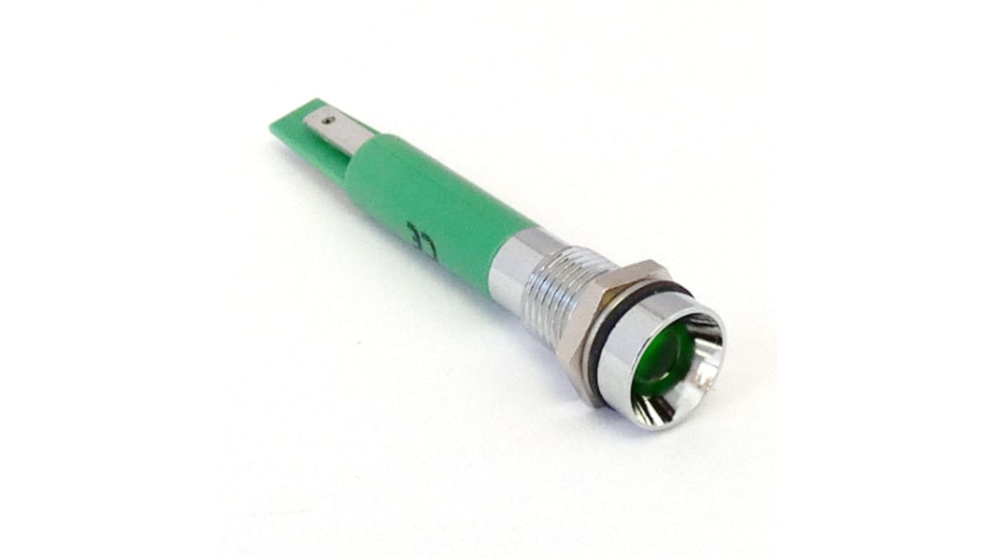 Lampka kontrolna do montażu panelowego 8mm Końcówka lutownicza CML Innovative Technologies
