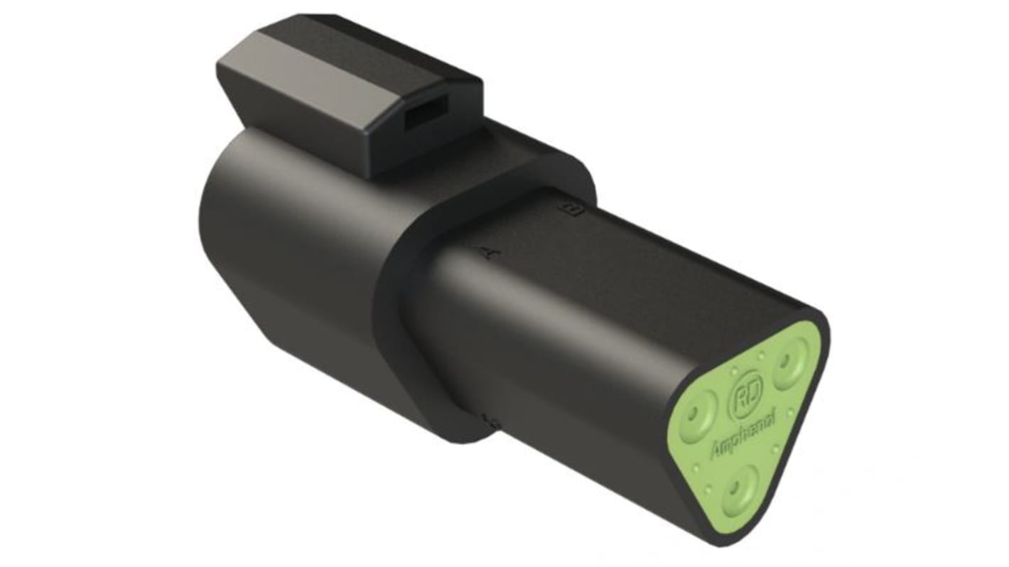 3 Pin Receptacle, with Reduced Dia. Seal