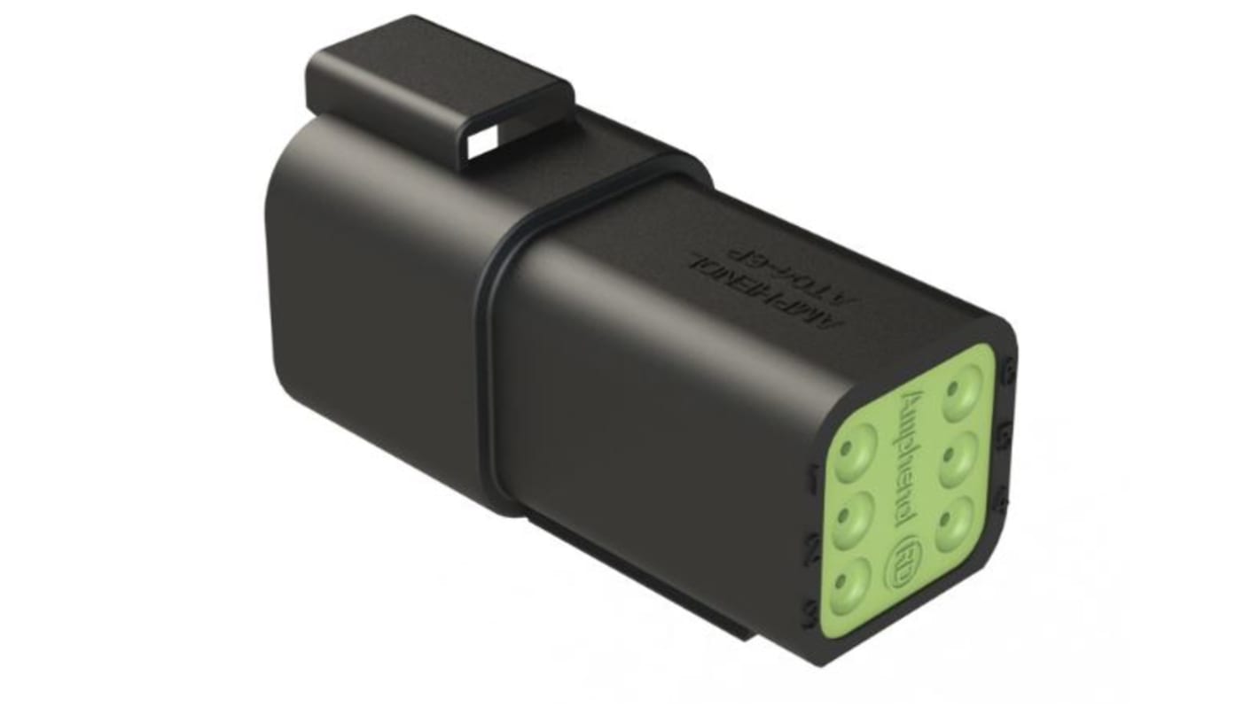 6 Pin Receptacle, with Reduced Dia. Seal
