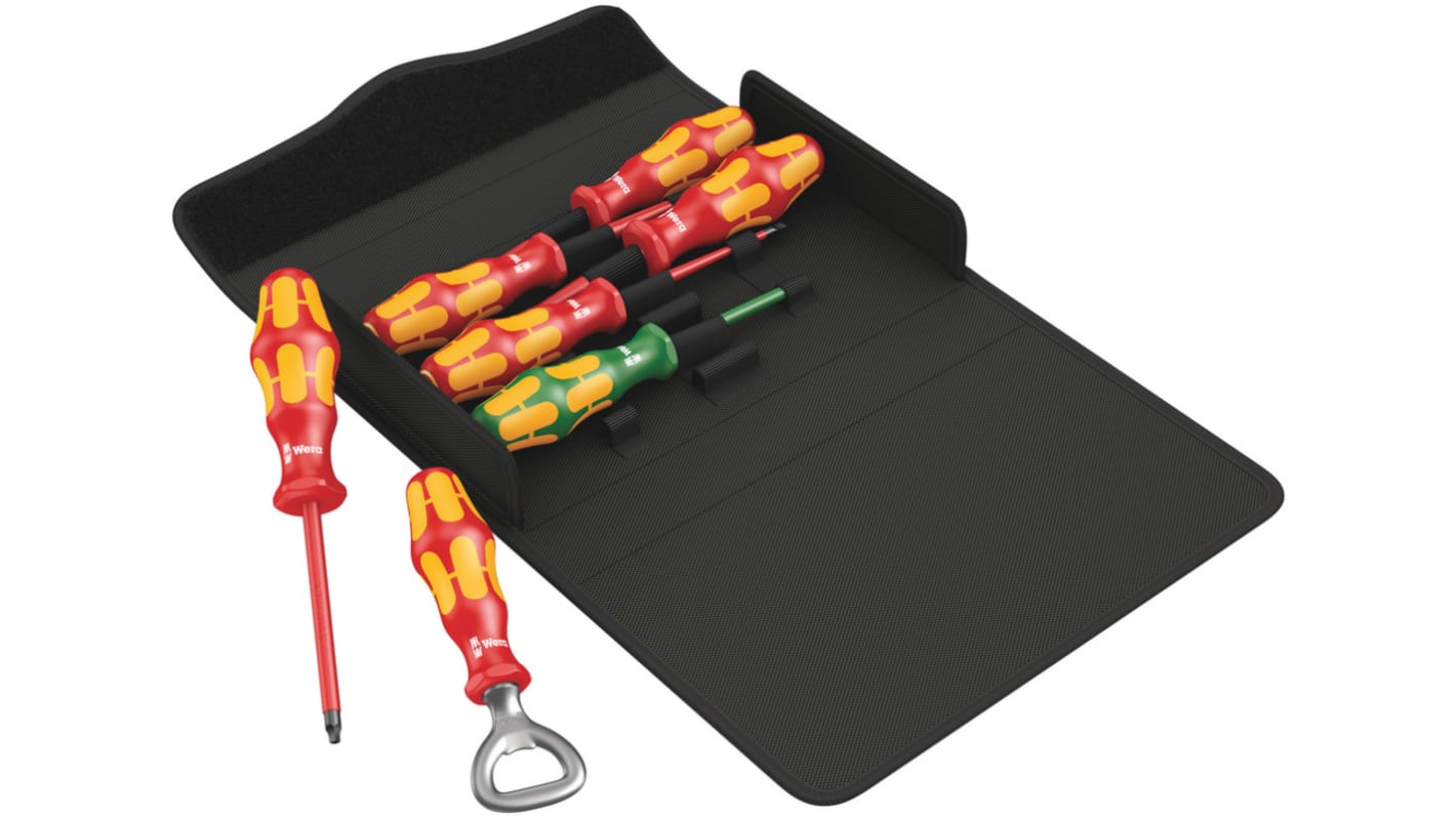 Wera Phillips Insulated Screwdriver Set, 7-Piece