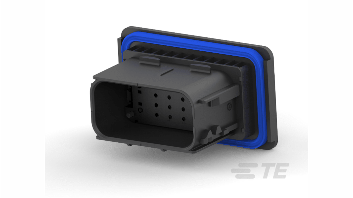 TE Connectivity, AMPSEAL 16 Automotive Connector Socket 16 Way 2272889-1