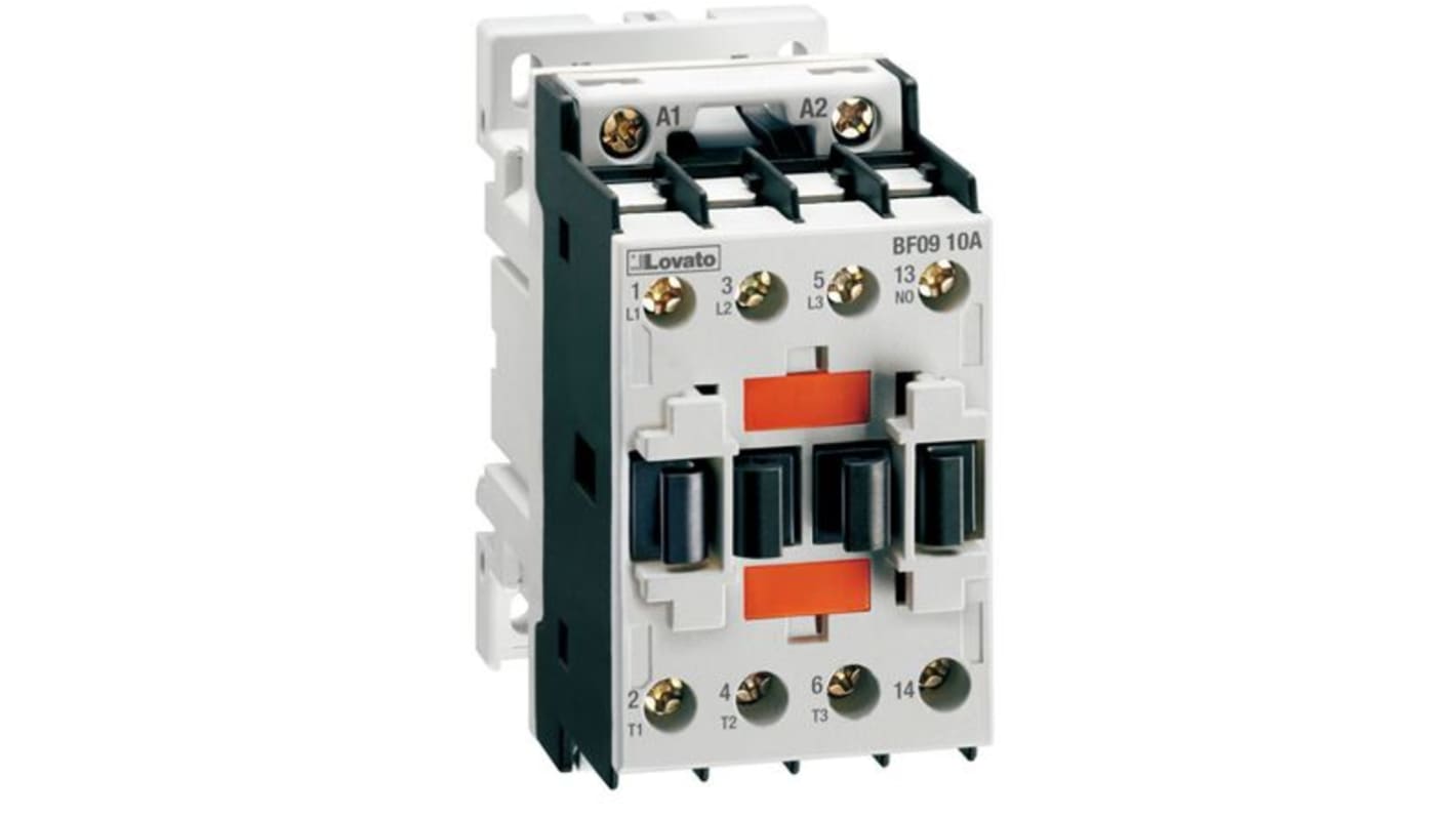 Stycznik 24 V AC Lovato styki: 3 10 kW 18 A 1NC BF1801A024
