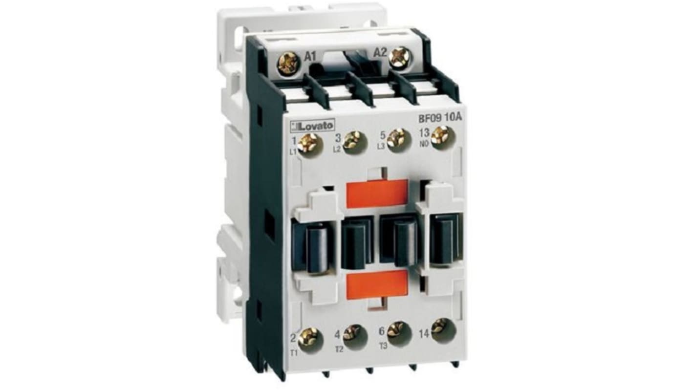 Stycznik 110 V AC Lovato styki: 3 10 kW 18 A 1NC BF1801A110