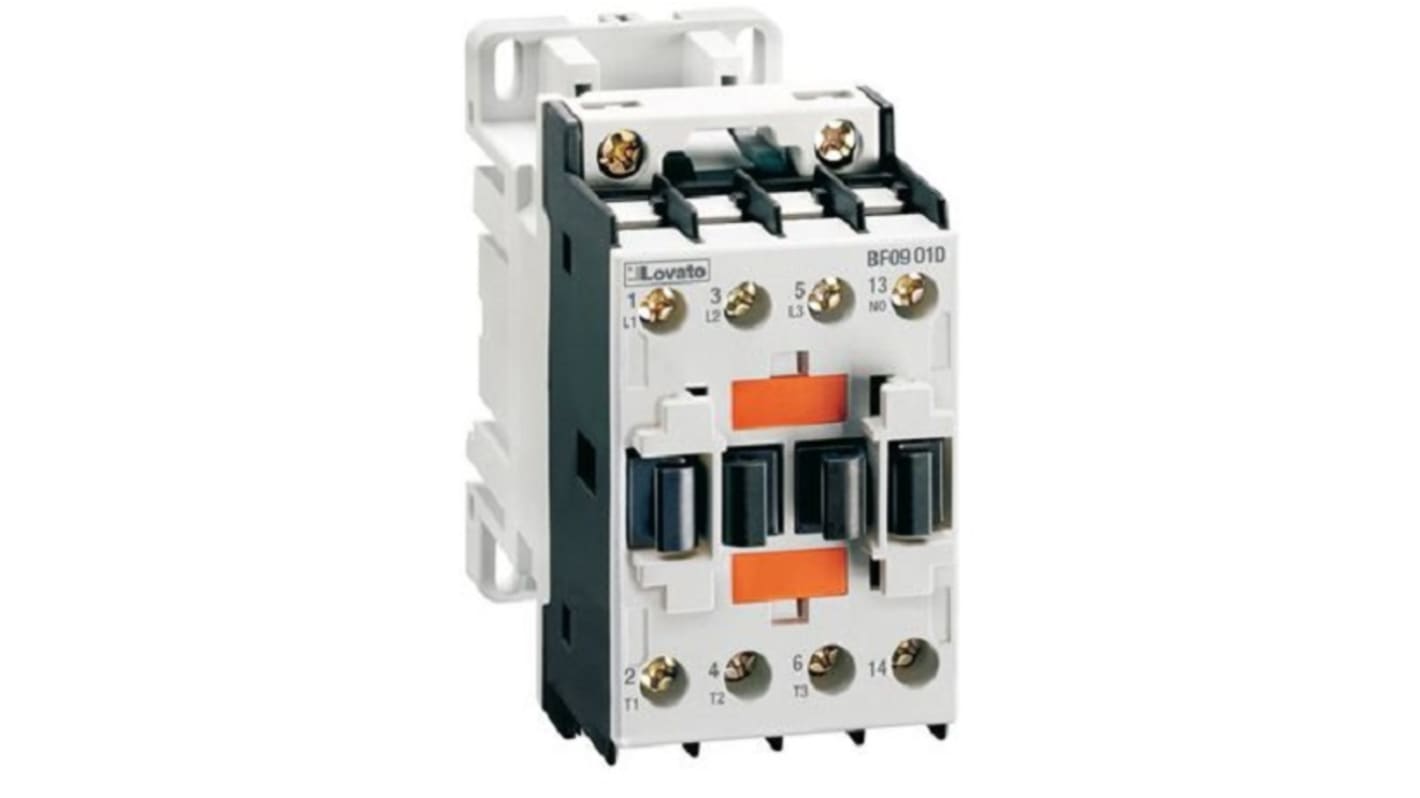Stycznik 24 V DC Lovato styki: 3 10 kW 18 A 1NO BF1810L024