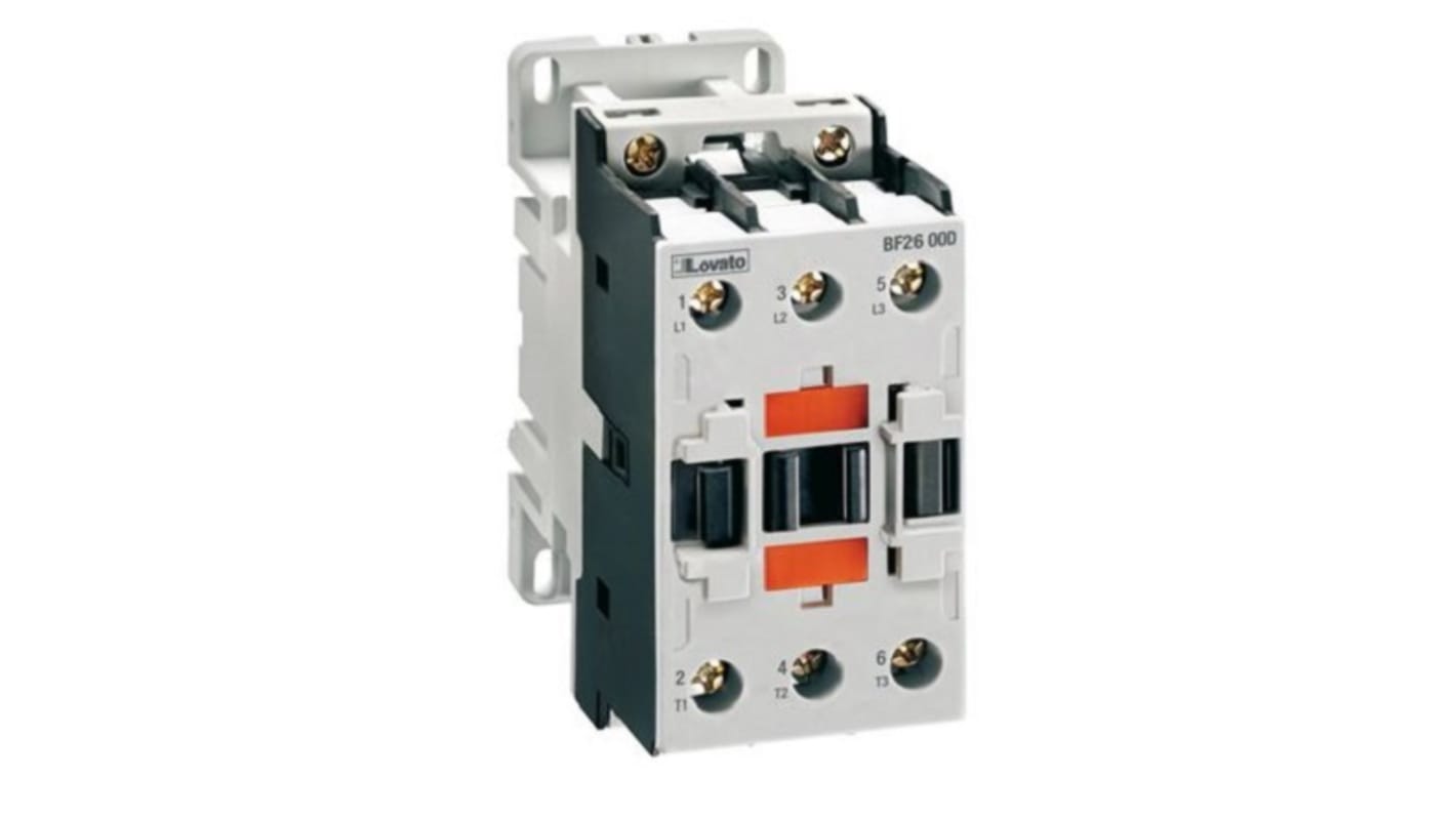Stycznik 24 V DC Lovato styki: 3 22 kW 38 A 3NO BF3800L024