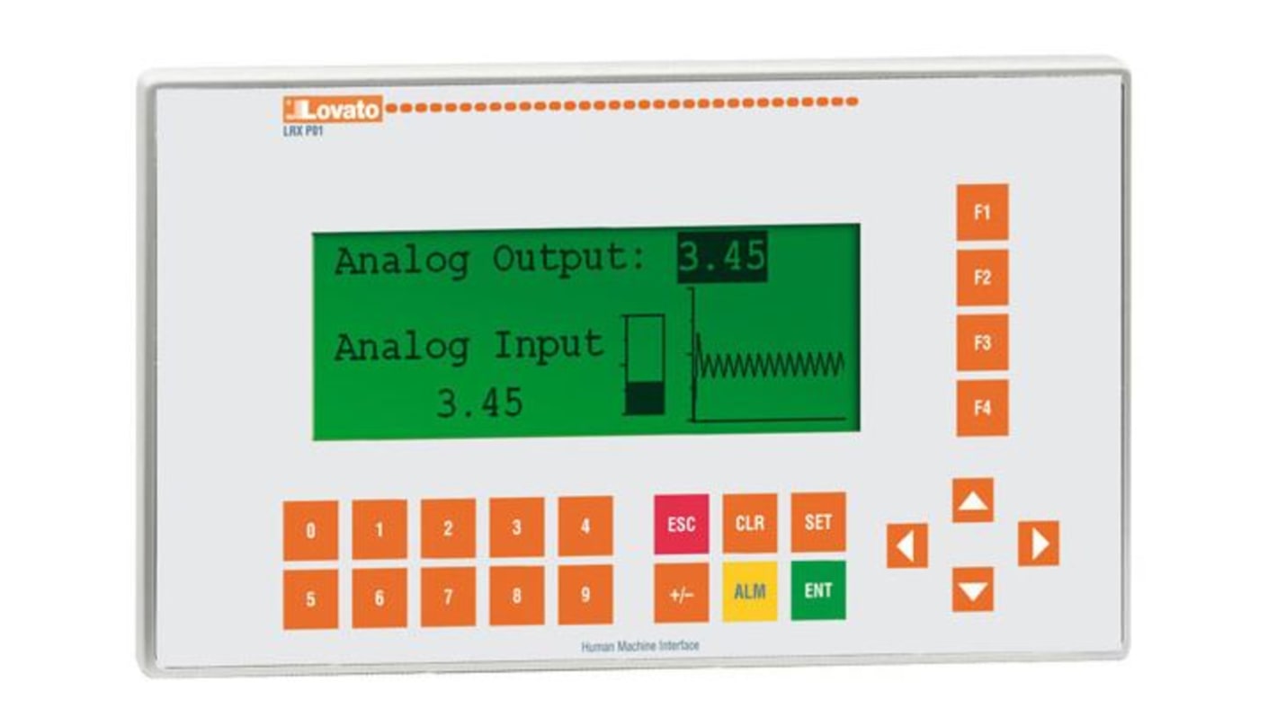 Lovato LRXP HMIパネル 4.3インチ