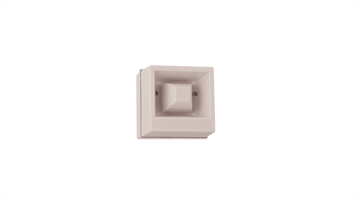 Clifford & Snell YA40 Series Wall Mount Electronic Sounder, 115 V ac, 108dB at 1 m, IP65, AC, 32-Tone