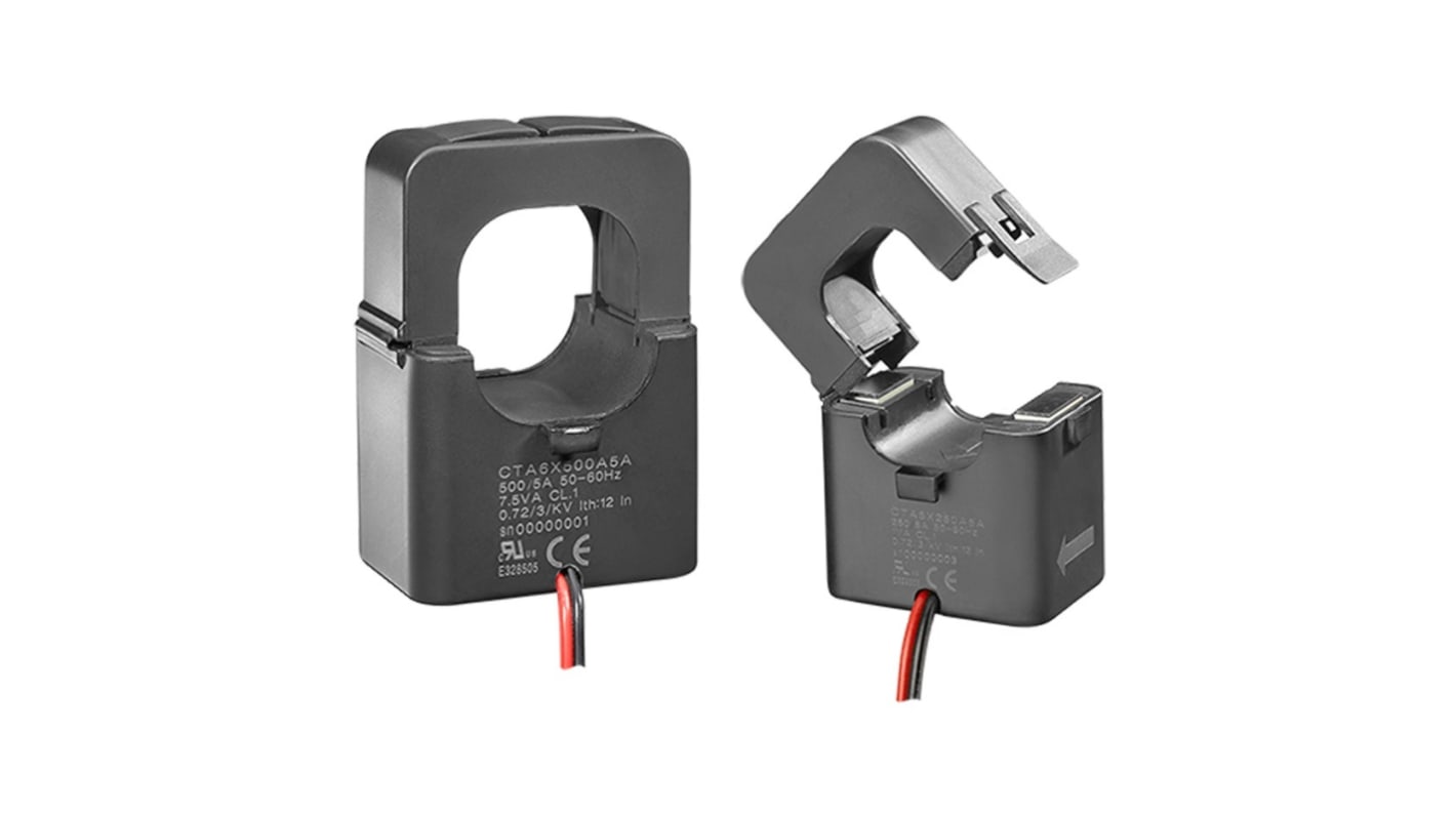 Carlo Gavazzi 电流互感器, 分离式铁芯型, 电流比400:5, 600 V 交流电源, 36mm孔, CTA系列