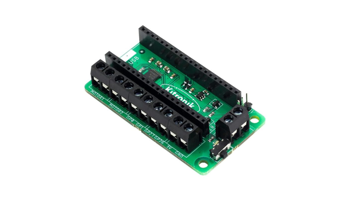 Kitronik 树莓派HAT扩展板, Kitronik 电机驱动板适用于 Raspberry Pi Pico