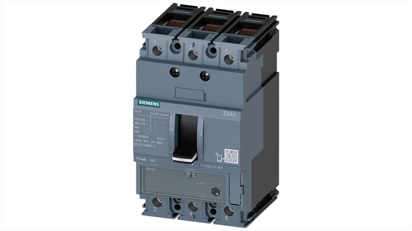 Siemens SENTRON 3VA1 MCB, 3P, 32A