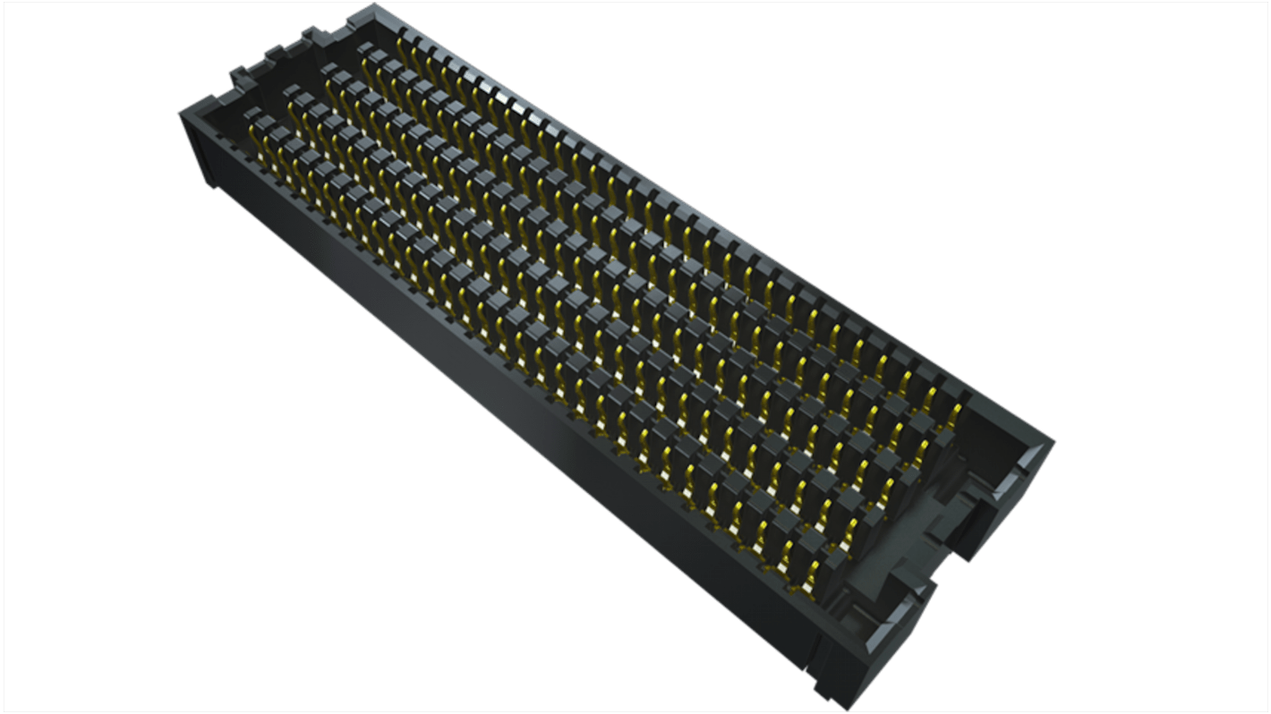 Samtec SEAF Series Straight Surface Mount PCB Socket, 160-Contact, 8-Row, 1.27mm Pitch, Solder Termination