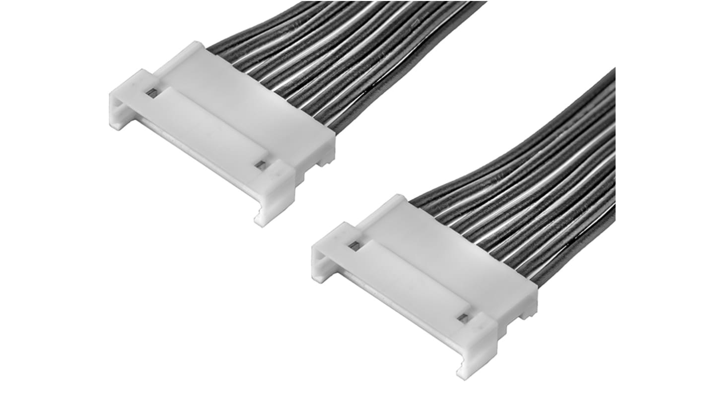 Molex 10 Way Male PicoBlade to 10 Way Male PicoBlade Wire to Board Cable, 225mm