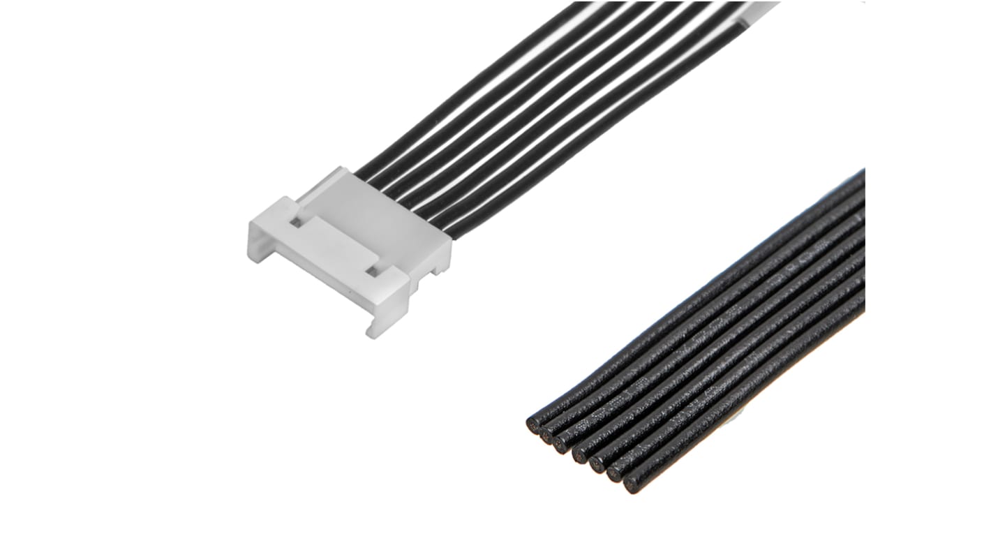 Conjunto de cables Molex PicoBlade 218111, long. 150mm, Con A: Macho, 7 vías, paso 1.25mm