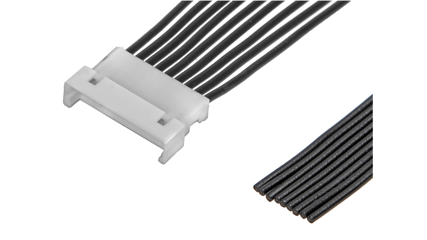 Conjunto de cables Molex PicoBlade 218111, long. 75mm, Con A: Macho, 9 vías, paso 1.25mm