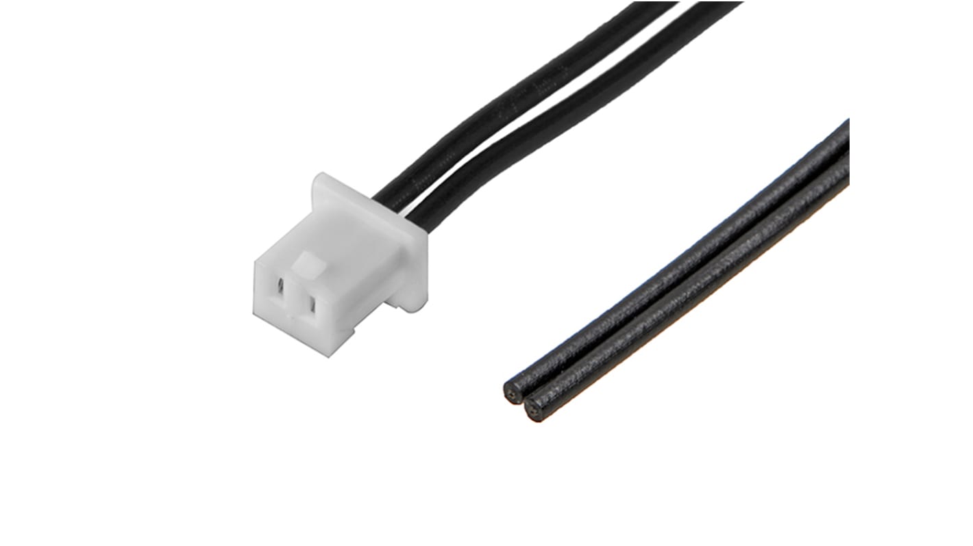 Molex 2 Way Female PicoBlade Unterminated Wire to Board Cable, 75mm