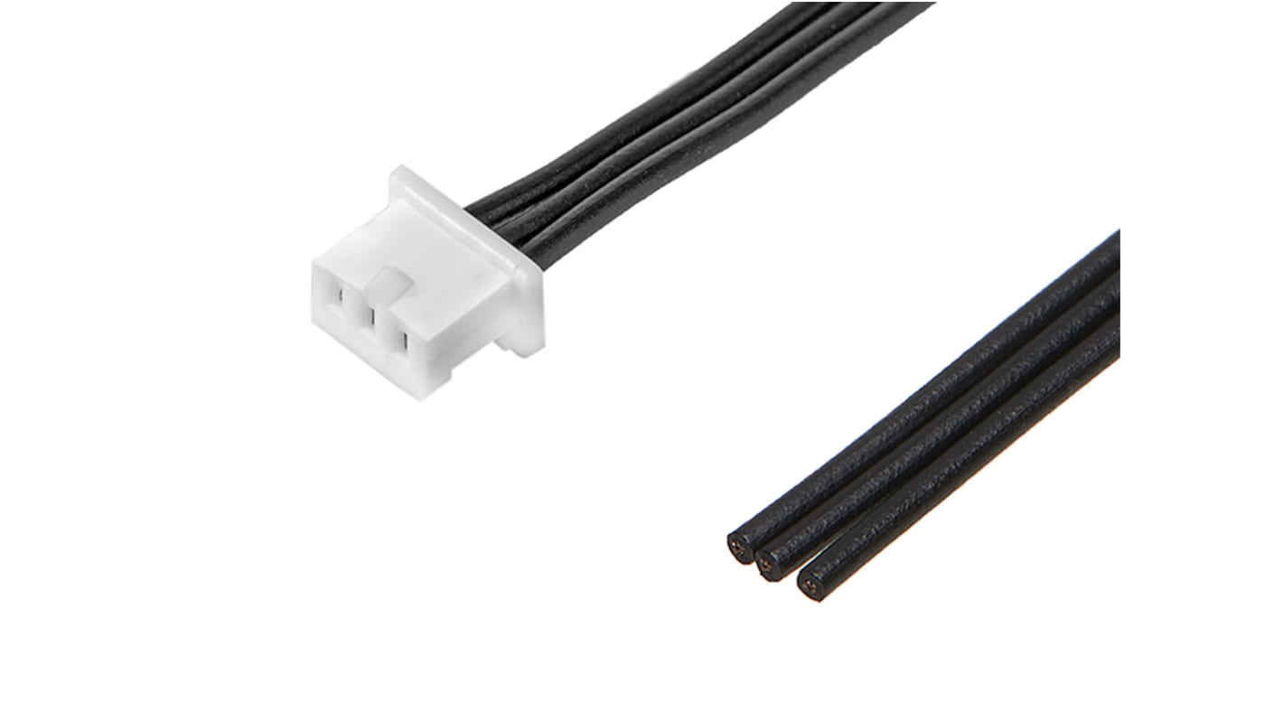 Molex 3 Way Female PicoBlade Unterminated Wire to Board Cable, 425mm