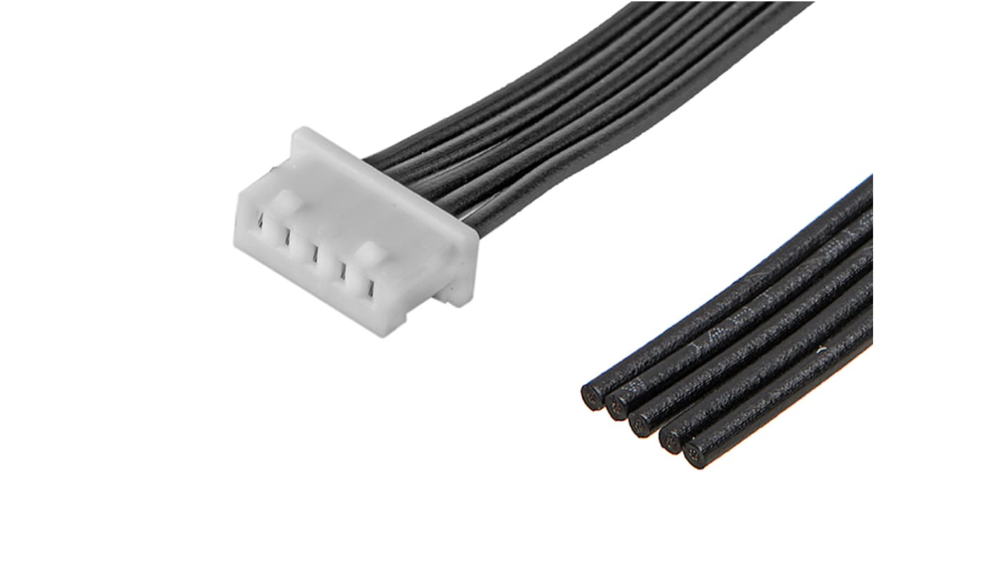 Molex 5 Way Female PicoBlade Unterminated Wire to Board Cable, 75mm