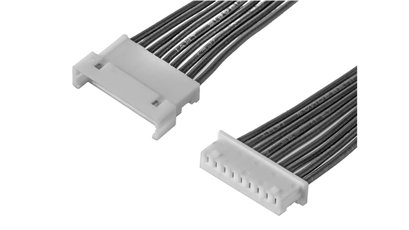 Conjunto de cables Molex PicoBlade 218113, long. 75mm, Con A: Hembra, 9 vías, Con B: Macho, 9 vías, paso 1.25mm