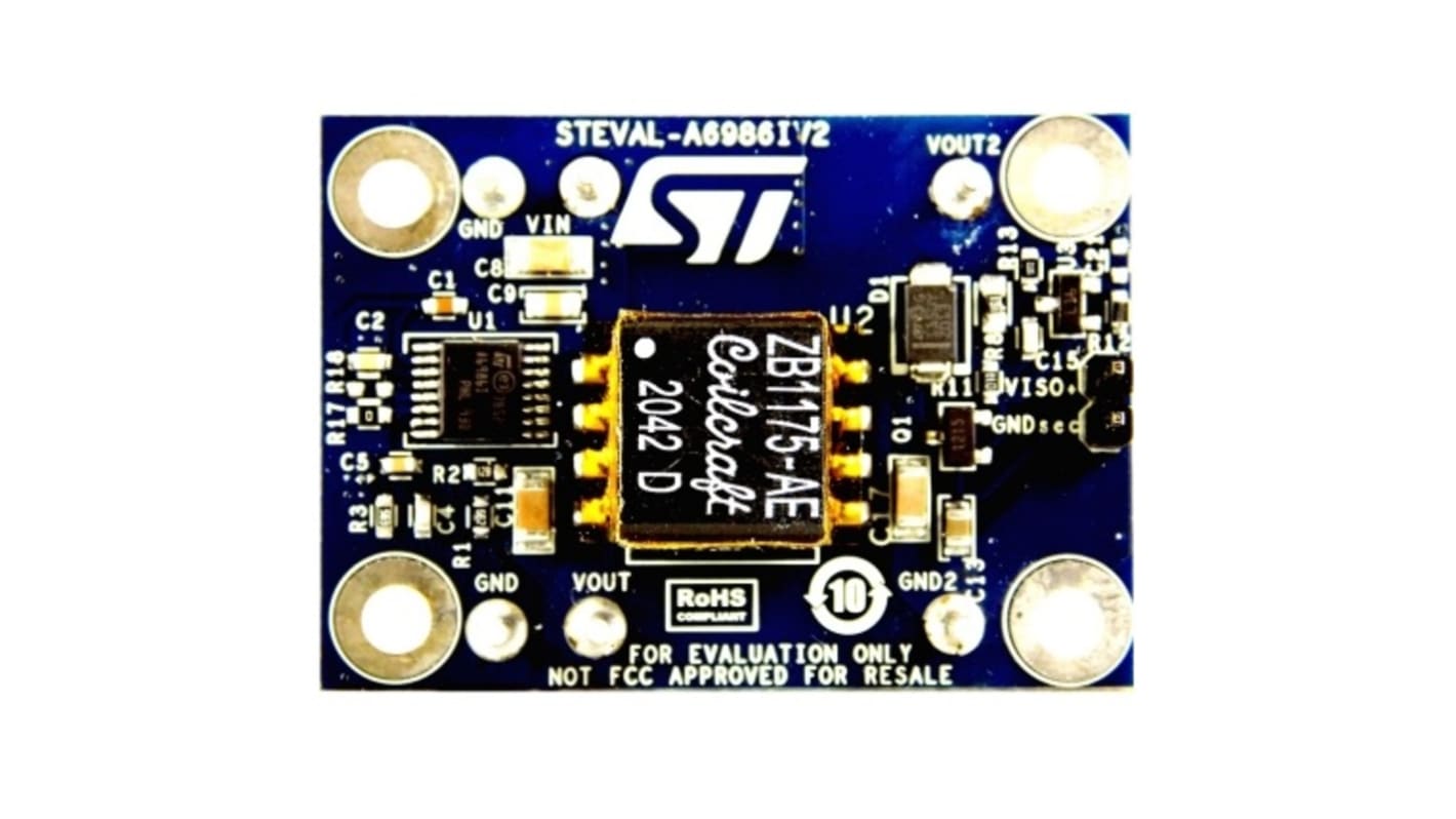 Vyhodnocovací deska snižujícího měniče, 38 V 5 W Synchronous Iso-Buck Converter Evaluation Board With Single Isolated