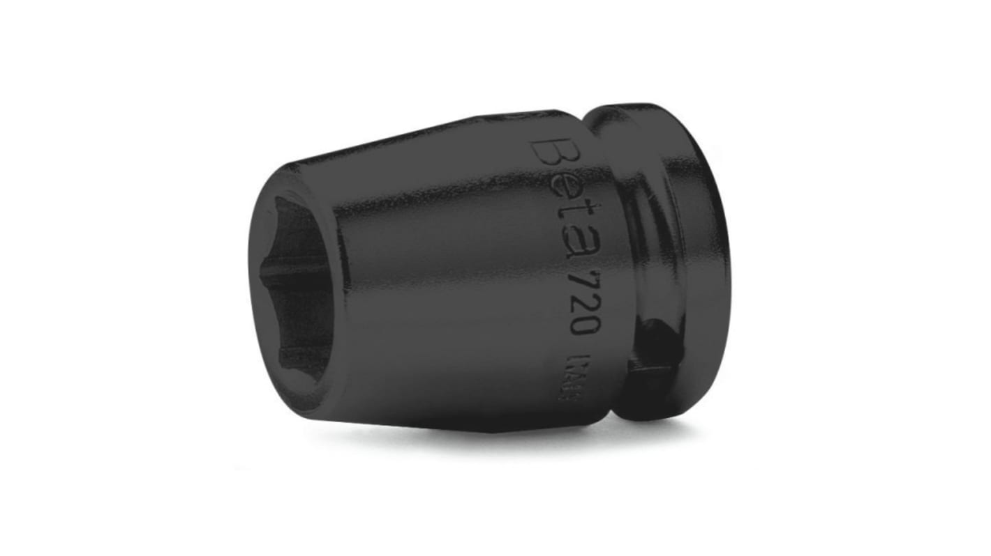 BETA 0.375in, 1/2 in Drive Impact Socket, 38 mm length