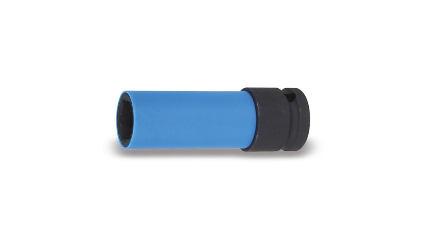 Bussola a impatto BETA, presa Bussola a percussione per dadi ruote 22mm, attacco Quadrato 1/2 poll., L. 85 mm