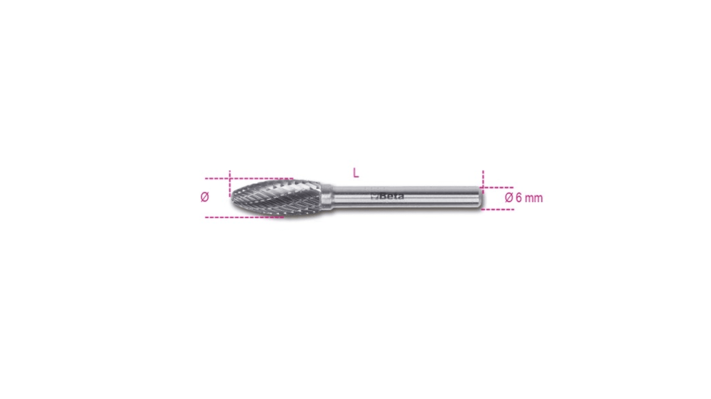 BETA 50mm, Rasp Cut, Round
