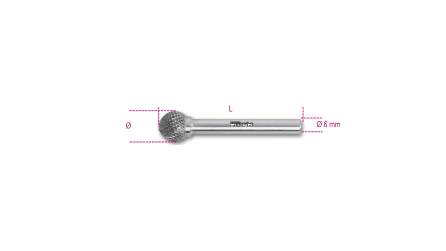 BETA 50mm, Rasp Cut, Round