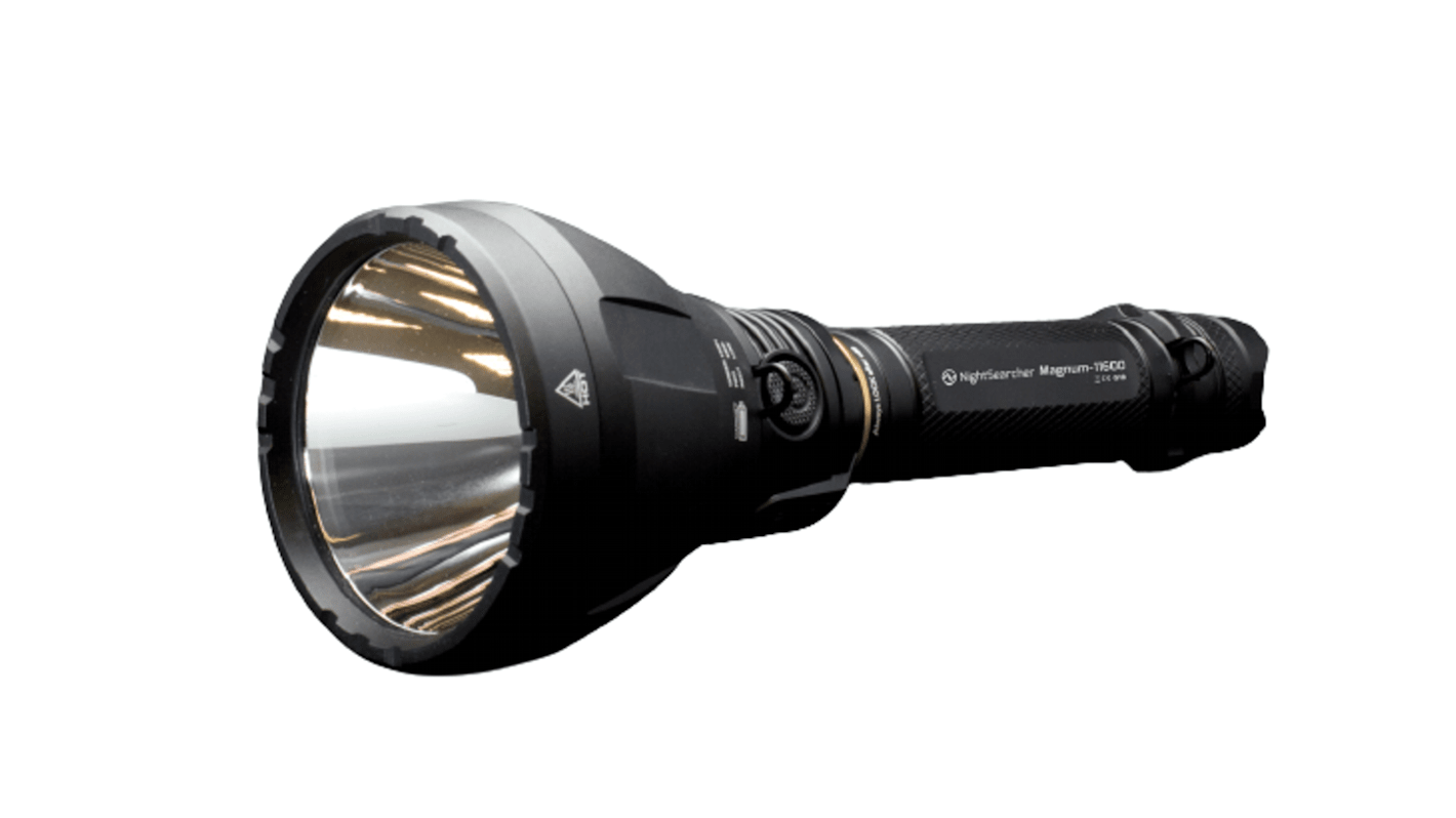 Nightsearcher LED Tactical Torch - Rechargeable 1100 lm