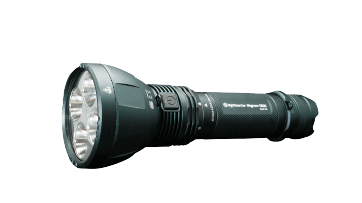 Nightsearcher LED Tactical Torch - Rechargeable 11600 lm