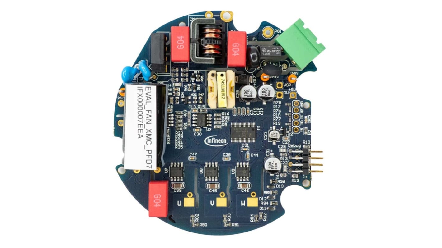 インフィニオン ゲートドライバモジュール, 評価ボード, MOSFETゲートドライバ, モータ 用, EVALFANXMCPFD7TOBO1