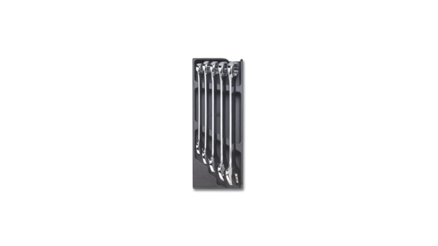BETA 5-Piece Combination Spanner Set, 22 mm, 24 mm, 27 mm, 30 mm, 32 mm