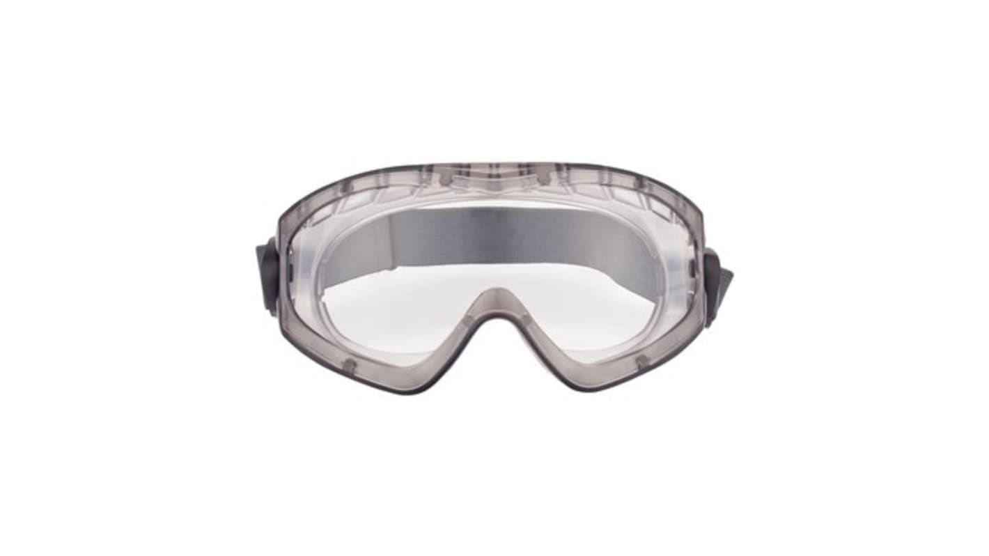 3M 2890, Scratch Resistant Anti-Mist Safety Goggles with Clear Lenses