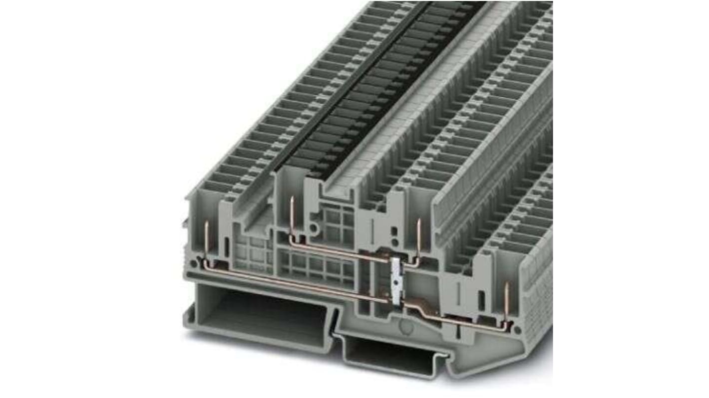 Phoenix Contact 3061509 5, STTB 2 Series Grey, 0.08 → 4mm²