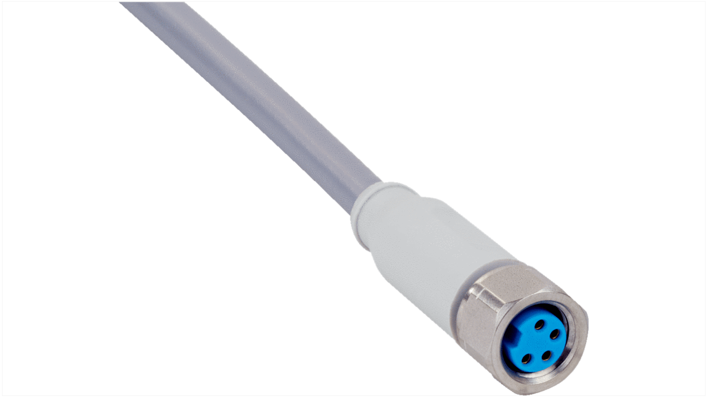 Sick Female 4 way M8 to Unterminated Sensor Actuator Cable, 2m