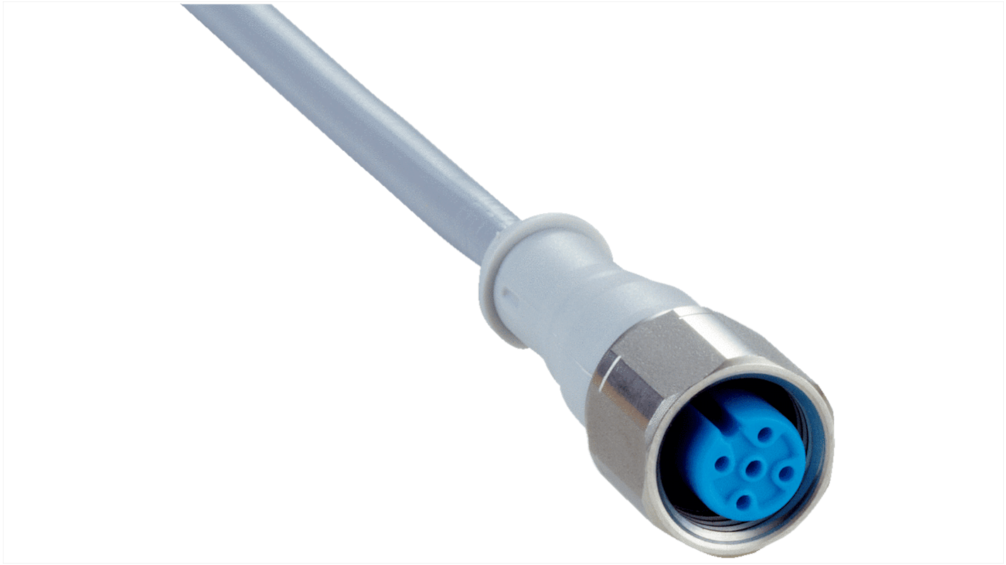 Sick Female 4 way M12 to Unterminated Sensor Actuator Cable, 10m