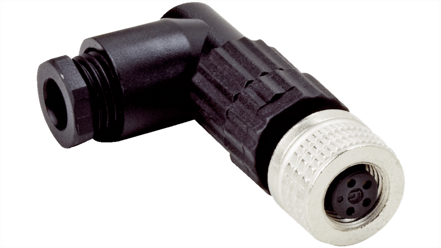 SICK Circular Connector, 4 Contacts, Cable Mount, M8 Connector, Plug, Female, IP67