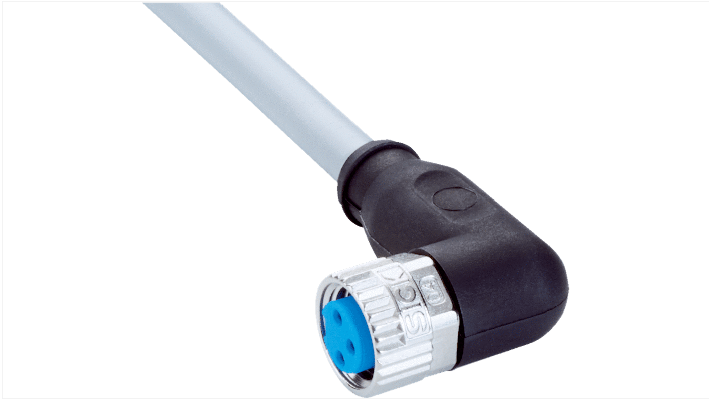 Sick Female 3 way M8 to Unterminated Sensor Actuator Cable, 10m