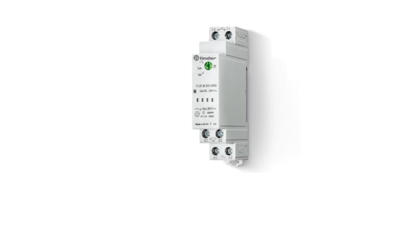 Finder 数字光控开关, 单通道, 12 → 24V 交流电源