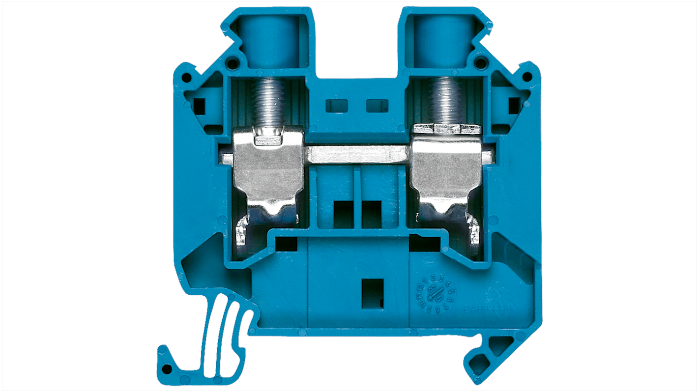 Siemens 8WH1000 Reihenklemmenblock Blau, 10mm², 1 kV / 76A, Schraubanschluss