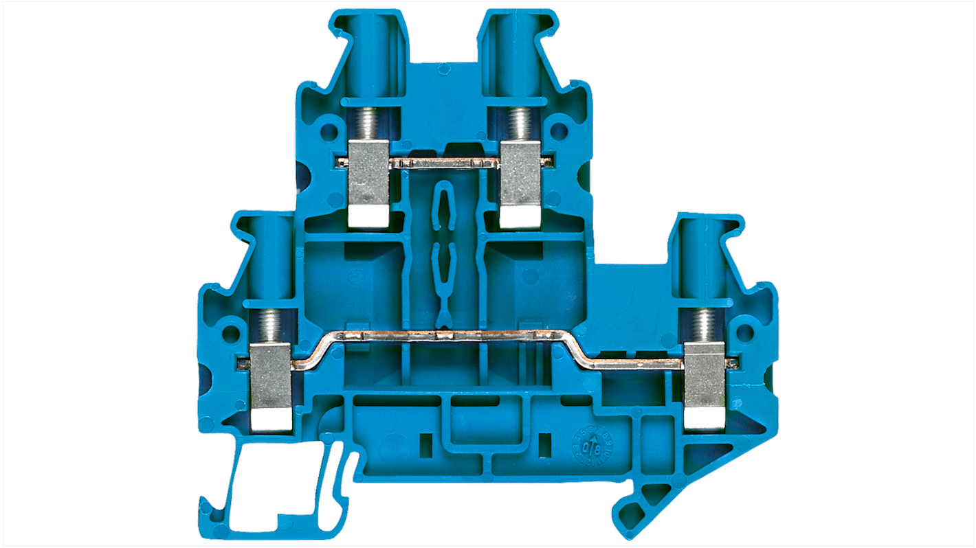 Siemens 8WH1020-0AF01 8WH1020 Series Blue, 2.5mm², Screw Termination