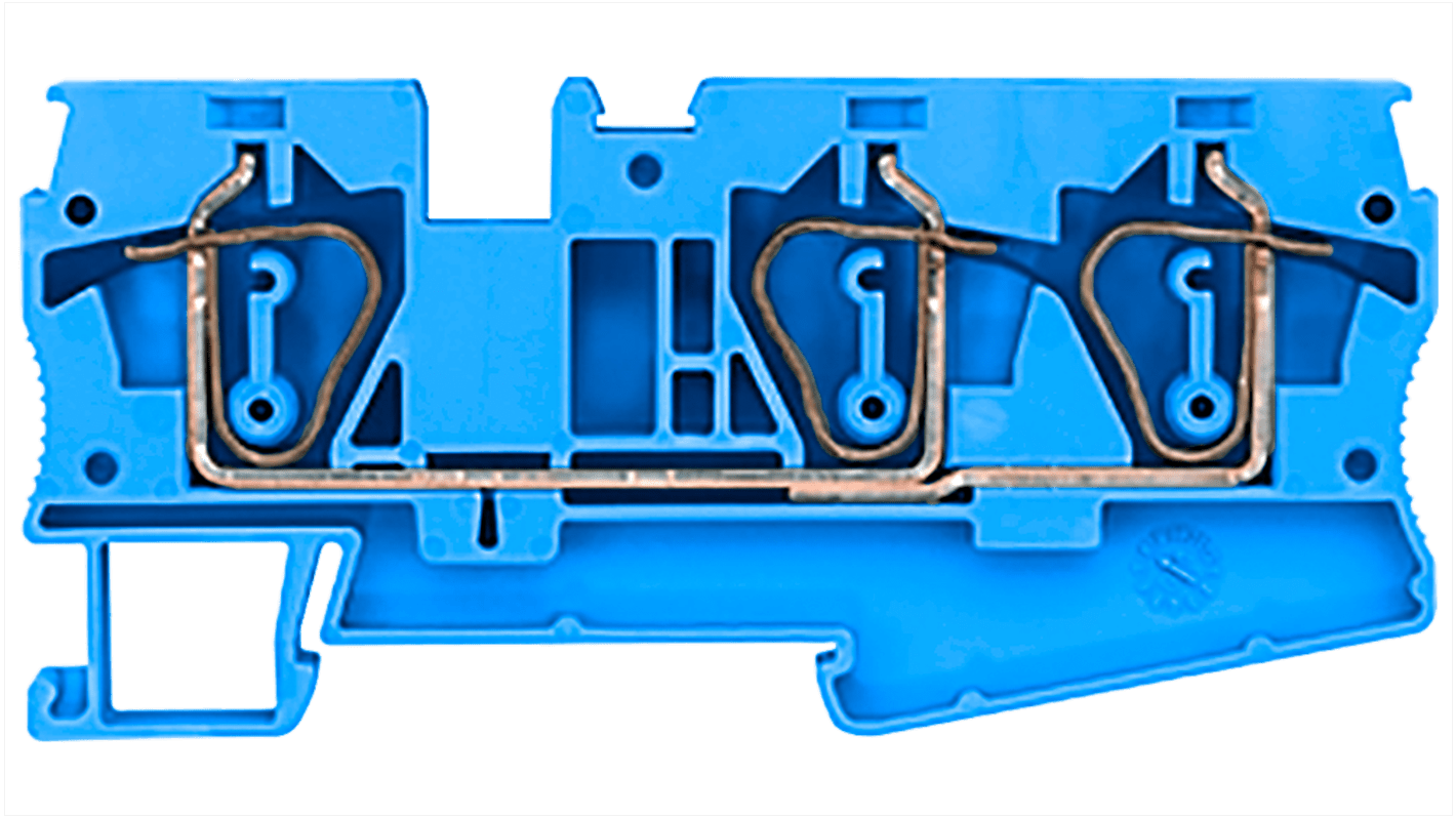 Siemens 8WH2003-0AH01 8WH2003 Series Blue, 1.5mm², Spring Termination