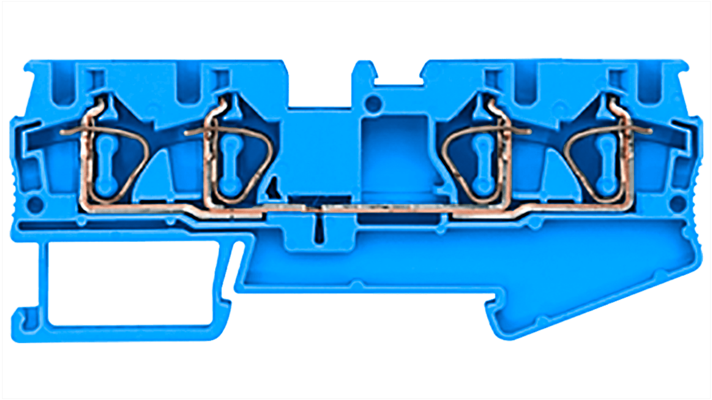 Siemens 8WH2004-0AG01 8WH2004 Series Blue, 1.5mm², Spring Termination