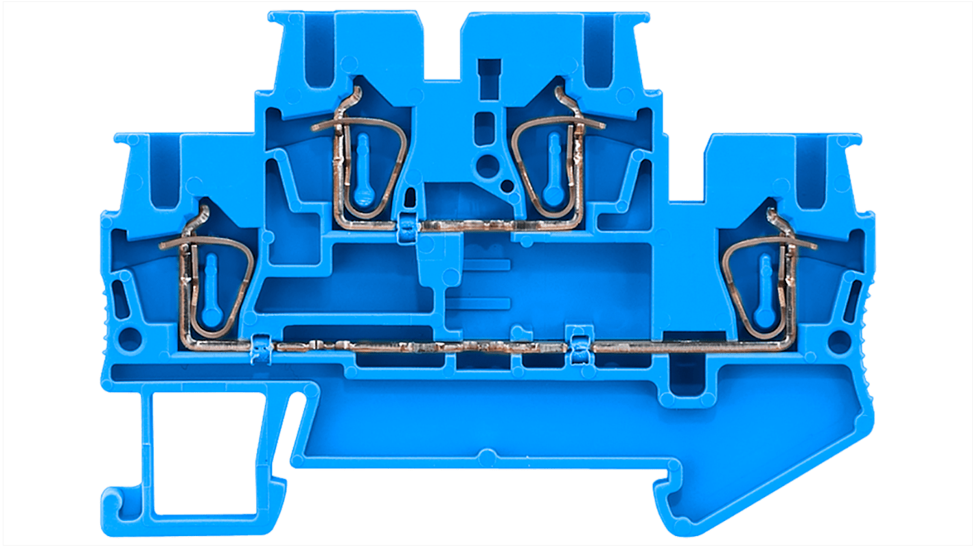 シーメンス 8WH2020 DIN レール端子台, 26A 500 V, スプリング
