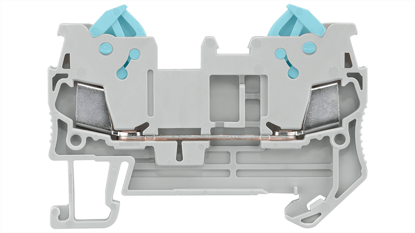 Siemens 8WH3000 Series Blue DIN Rail Terminal Block, 1.5mm²