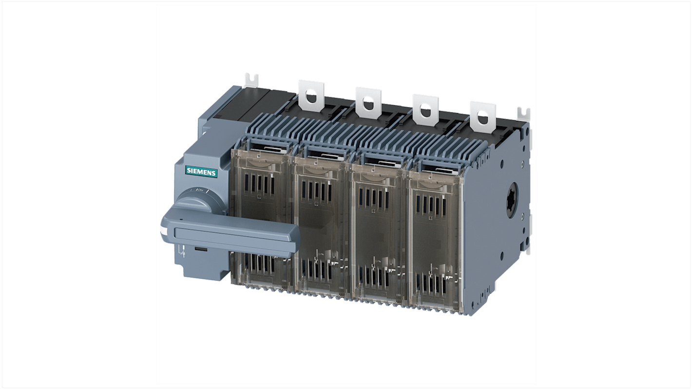 Siemens 3KF2 Sicherungstrennschalter 4-polig, 160A, 18 000A, SENTRON, NH00, NH000 Sicherungsgröße