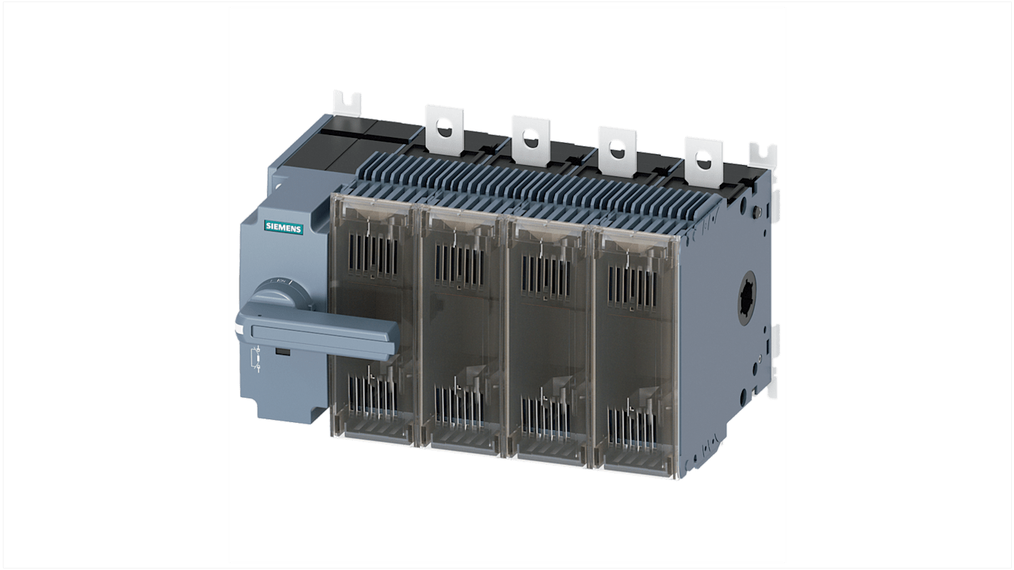 Siemens Fuse Switch Disconnector, 4 Pole, 250A Max Current, 33 700A Fuse Current