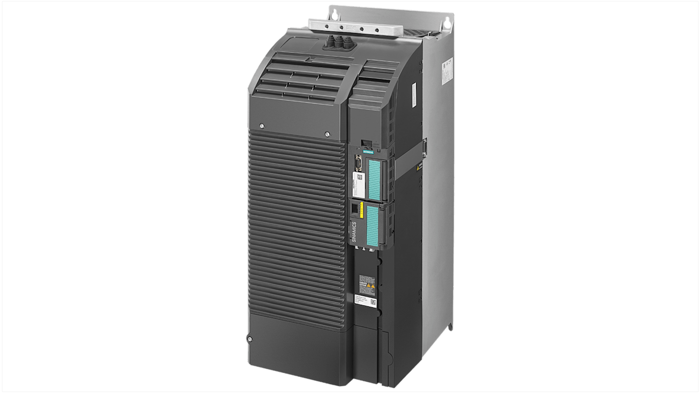 Siemens Inverter Drive, 90 kW, 3 Phase, 400 V, 156 A, SINAMICS G120C Series